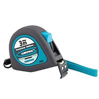 Рулетка 3 м x 16 мм Gross Ergonomisch, магнитный обрезиненный зацеп  картинка